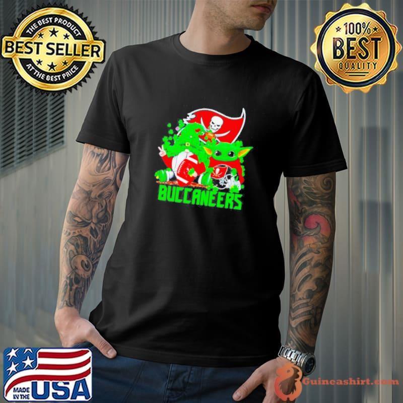 Tampa Bay Buccaneers Baby Yoda Happy St.Patrick’s Day Shamrock shirt