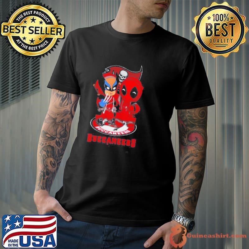 Tampa Bay Buccaneers Marvel Wolverine Deadpool True Friends 2024 shirt