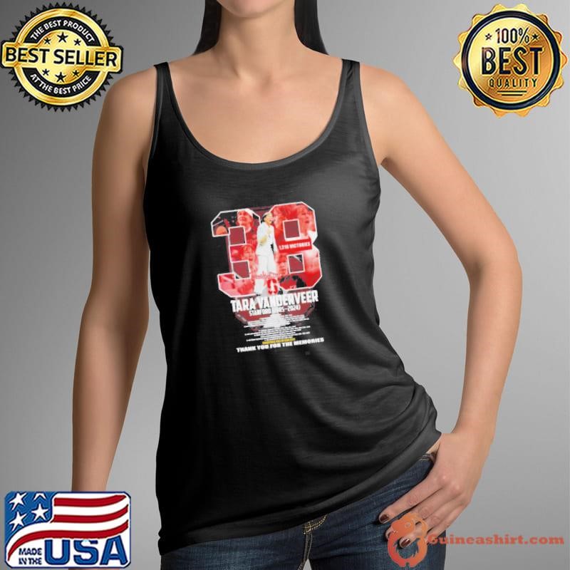 Tara Vanderveer Stanford 1985-2024 Thank You For The Memories Tank Top