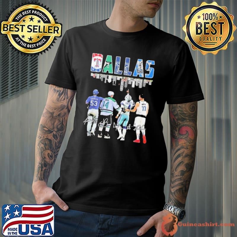 Texas Rangers Dallas Stars Dallas Cowboys Dallas Mavericks Proud City Signatures Unisex