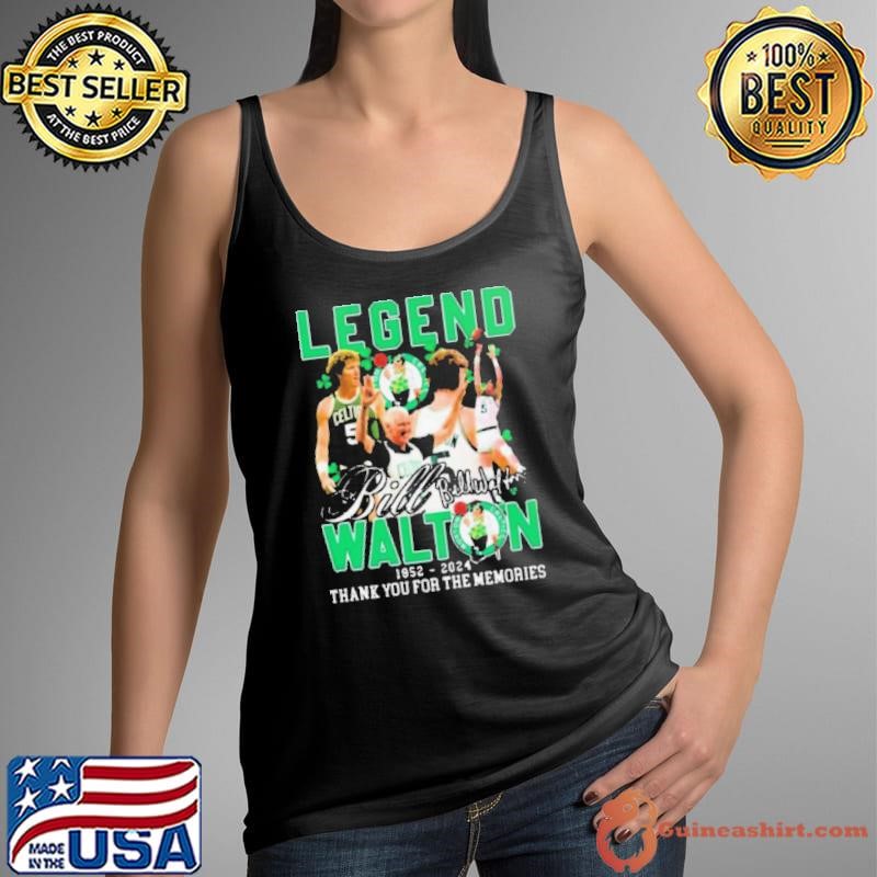 Thank You Legend Bill Walton 1952-2024 Thank You For The Memories Signatures Shirt