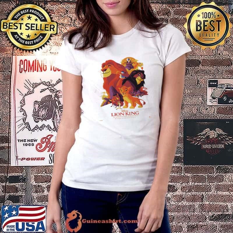 The Lion King Disney 30th Anniversary Screenings Returns To Theaters July 12 2024 shirt, Ladiestee