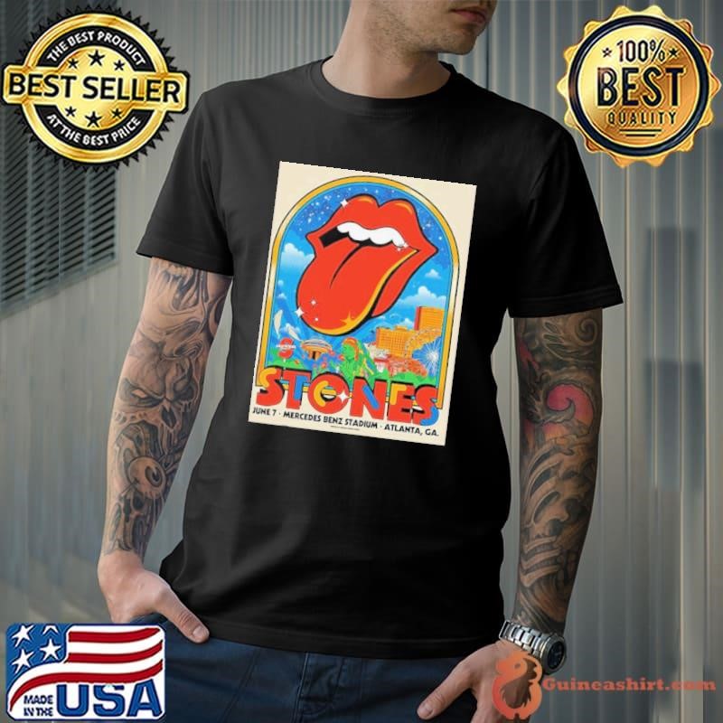 The Rolling Stones In Atlanta GA 2024 On June 7 At Mercedes Benz Stadium shirt