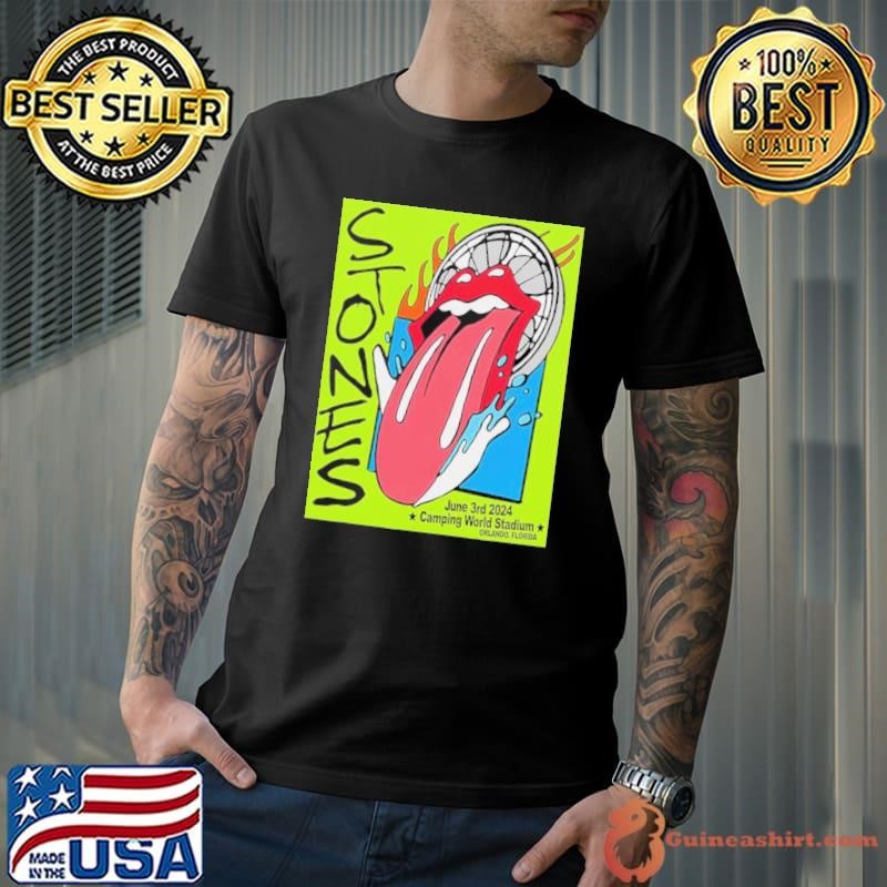 The Rolling Stones Show 2024 In Orlando Florida At Camping World Stadium On June 3rd Unisex