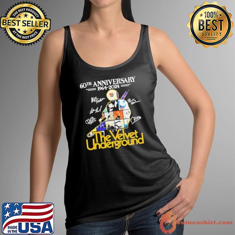 The Velvet Underground Fan 60th Anniversary Thank You For The Memories 1964-2024 Tank Top