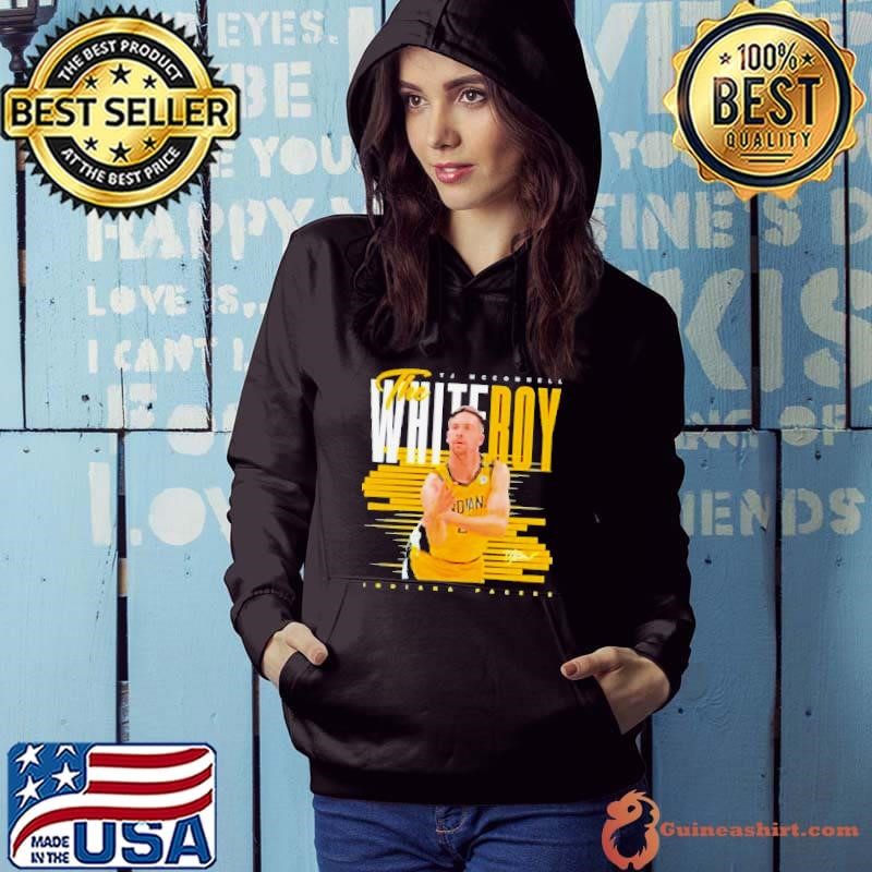 Tj Mcconnell Indiana Pacers The White Roy Signature 2024 Hoodie