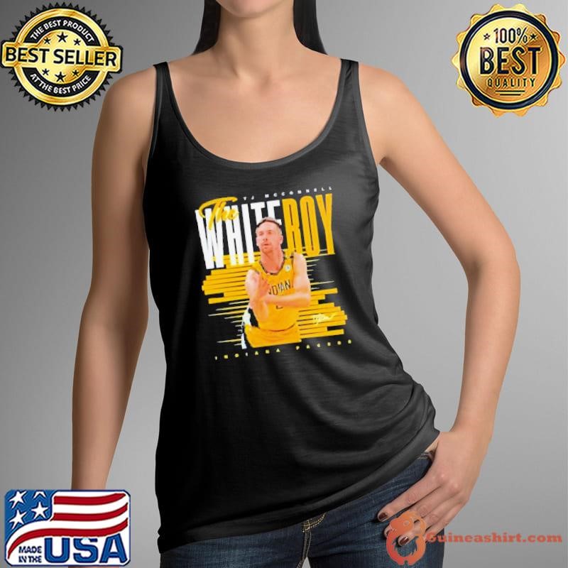 Tj Mcconnell Indiana Pacers The White Roy Signature 2024 Tank Top