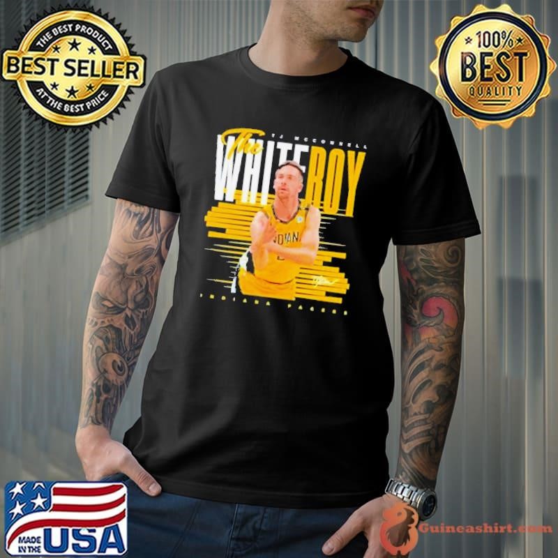 Tj Mcconnell Indiana Pacers The White Roy Signature 2024 Shirt