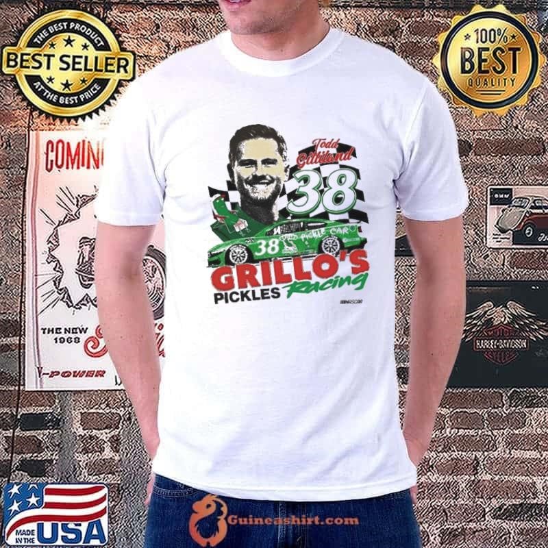 Todd Gilliland 38 Grillo’s Pickles Racing Car Shirt