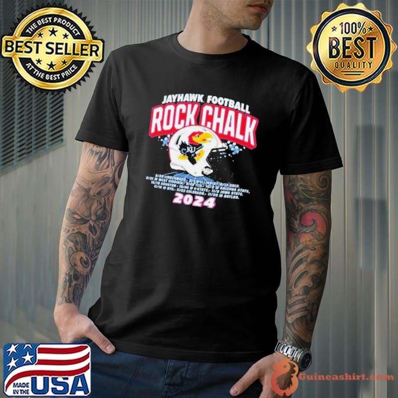 Top Kansas Football Rock Chalk Schedule 2024 Unisex