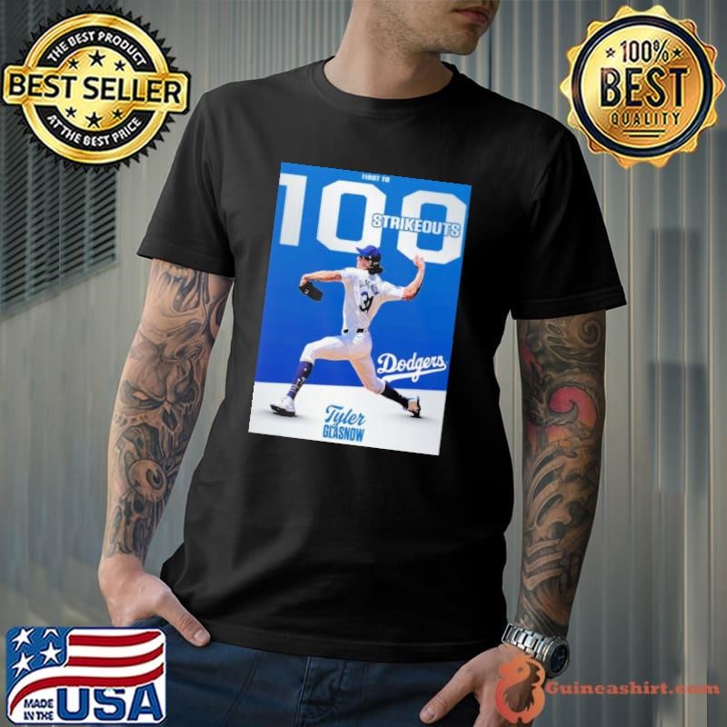 Tyler Glasnow Is The First Pitcher This Season To Notch 100 Strikeouts Classic Shirt