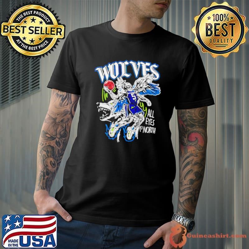 Wolves Skeleton all eyes North shirt