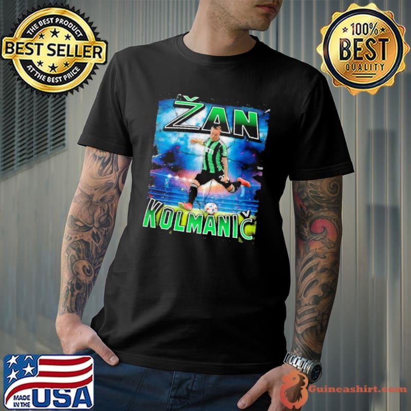 Žan Kolmanič Slovenian professional footballer Major League Soccer T-Shirt