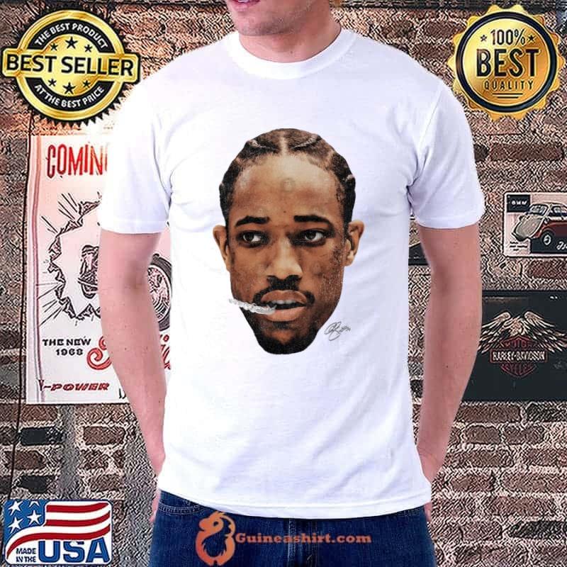 Demar Derozan American professional basketball player Big Face Signature s Unisex