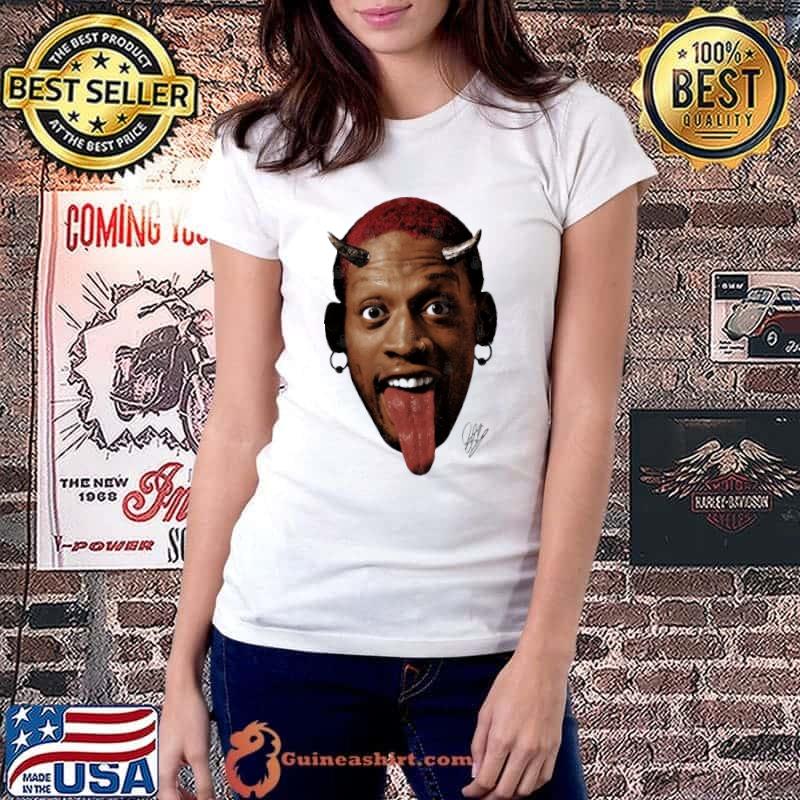 Dennis Rodman Big Face American former professional basketball player shirt