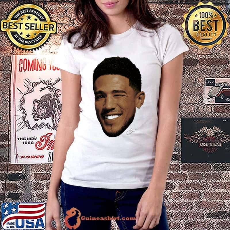Devin Booker American professional basketball player Big Face shirt