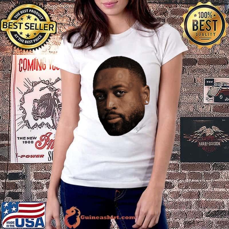 Dwyane Wade American former professional basketball player Big Face Signature shirt