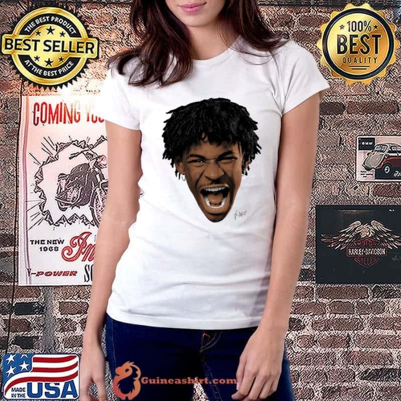 Ja Morant American professional basketball player Big Face Signature shirt