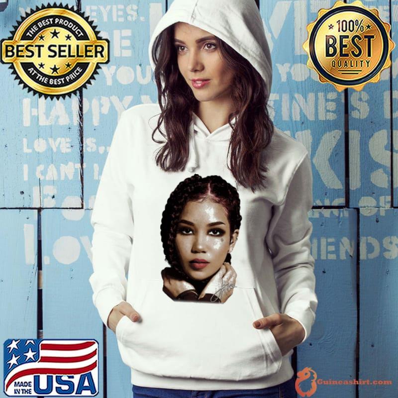 Jhene Aiko Big Face American R&B singer-songwriter and rapper s Hoodie