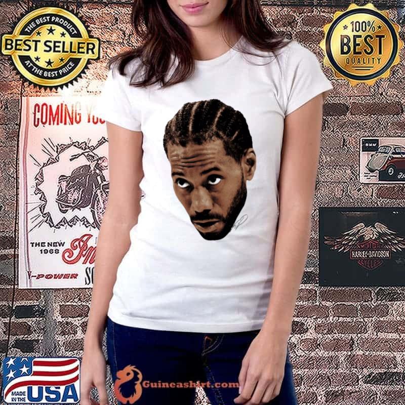 Kawhi Leonard Big Face American professional basketball player shirt