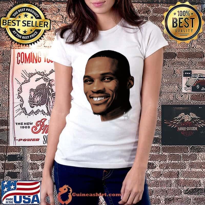Russell Westbrook Big Face American professional basketball player shirt
