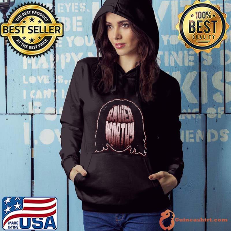 Xavier Worthy Kansas City Player Silhouette s Hoodie