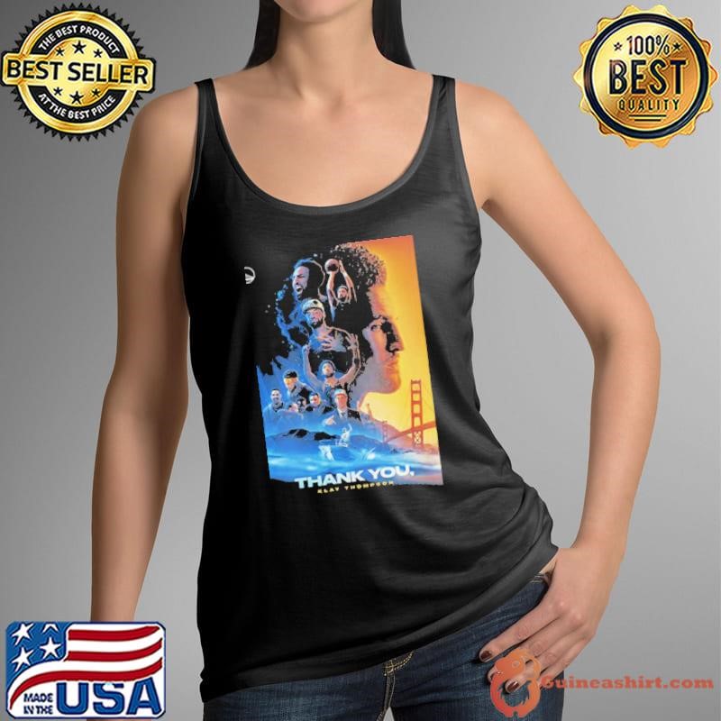 13 Years Four Championships Countless Iconic Moments Thank You For Everything Klay Thompson Tank Top