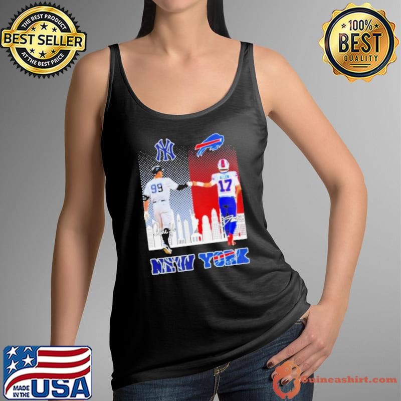Aaron Judge And Josh Allen New York Sports Teams 2025 Tank Top