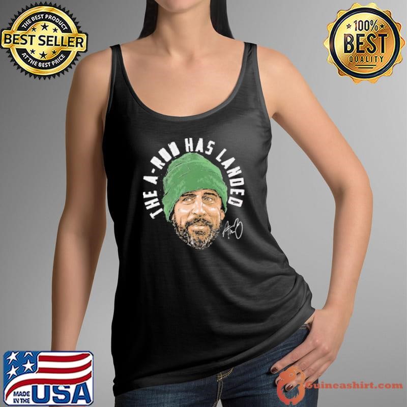 Aaron Rodgers New York J A-Rod Landed Signature T-Shirt