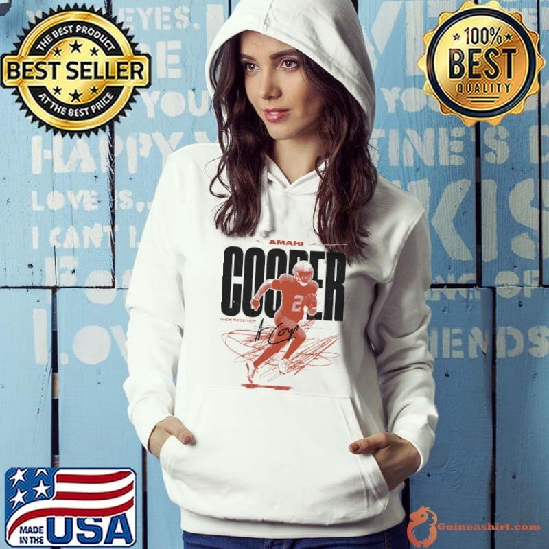 Amari Cooper Cleveland Wide Receiver Signature Vintage Hoodie