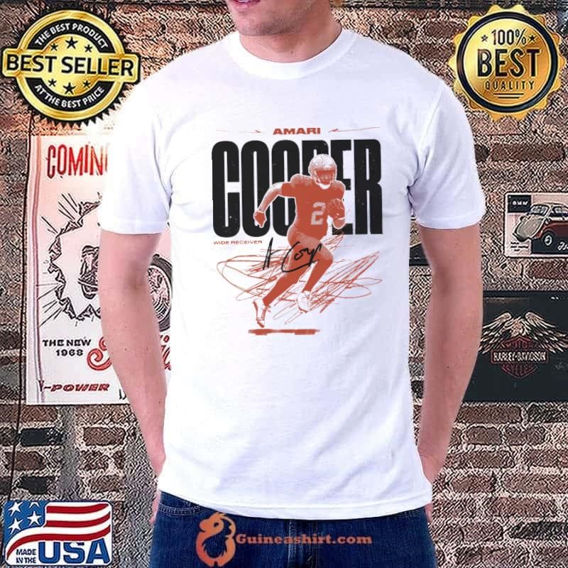 Amari Cooper Cleveland Wide Receiver Signature Vintage Unisex