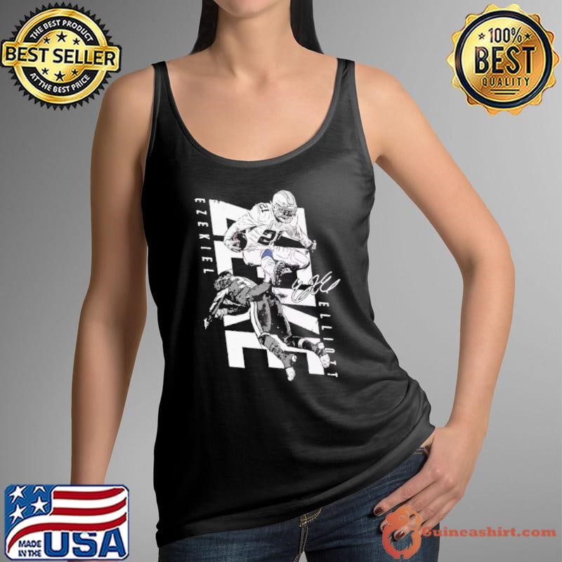 American football running back ezekiel elliott hurdle Tank Top