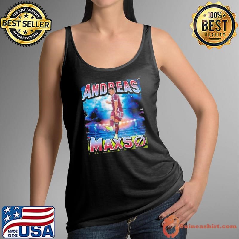 Andreas Maxsø Danish professional footballer centre-back T-Shirt