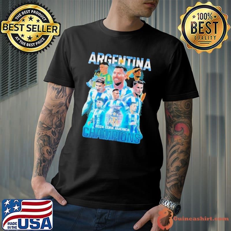 Argentina 2024 Copa America Champions shirt