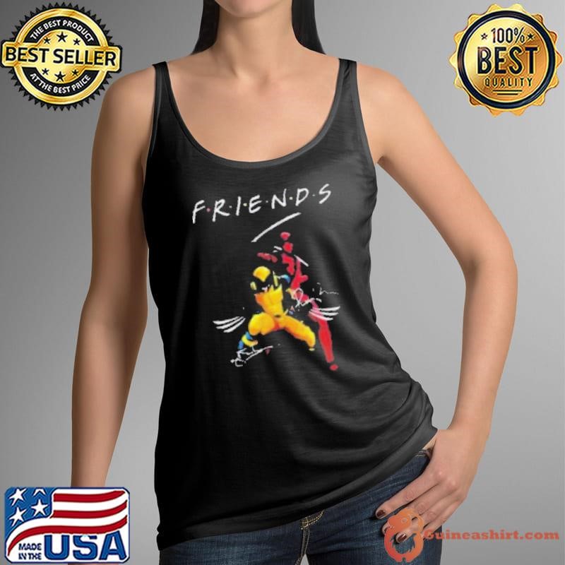Awesome Deadpool and wolverine signature friends Tank Top