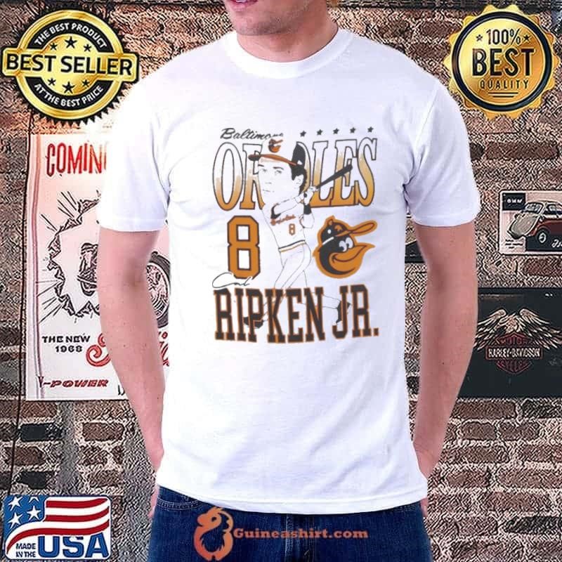 Baltimore Orioles Cal Ripken Jr. Caricature Baseball Unisex
