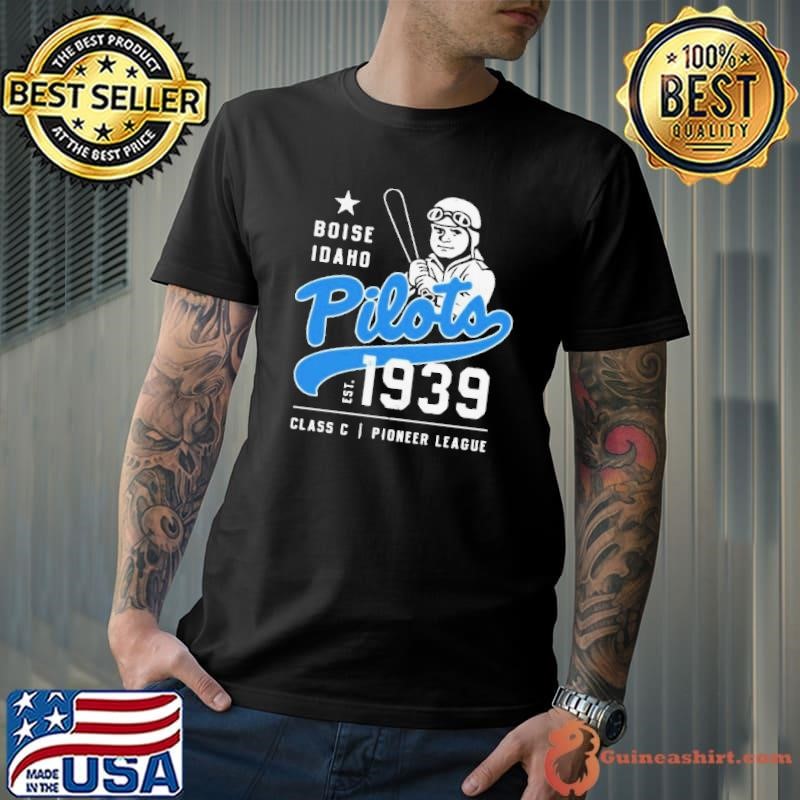 Boise Pilots Idaho Vintage Defunct Baseball Teams Shirt