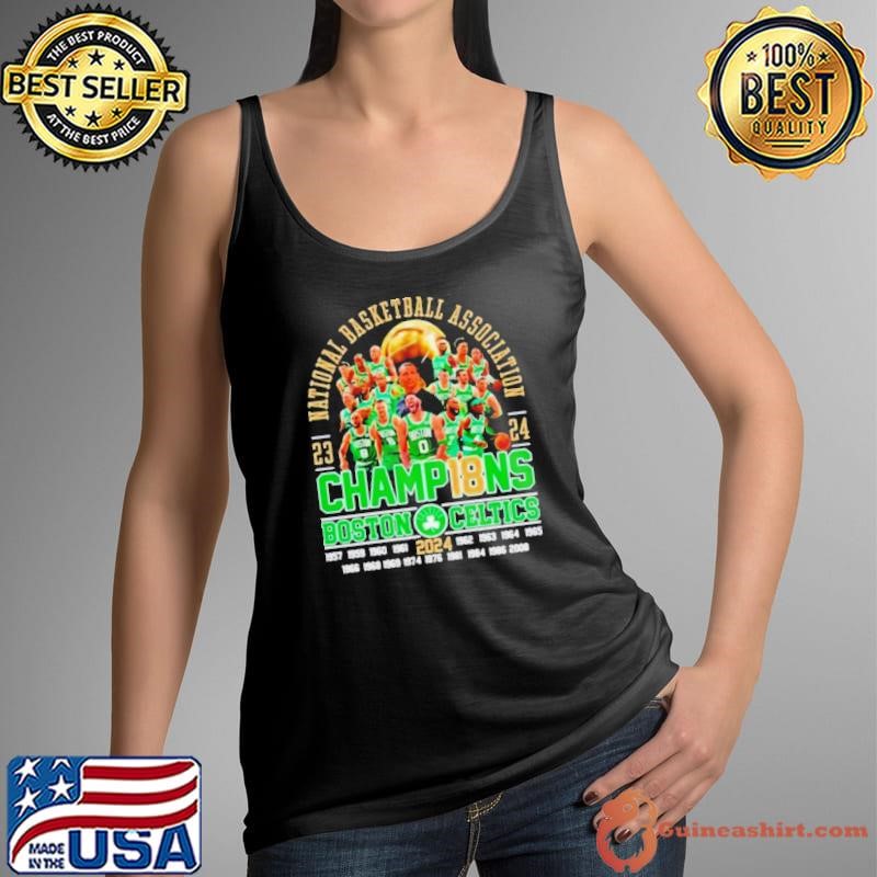 Boston Celtics Team 18x Champions National Basketball association 2024 shirt