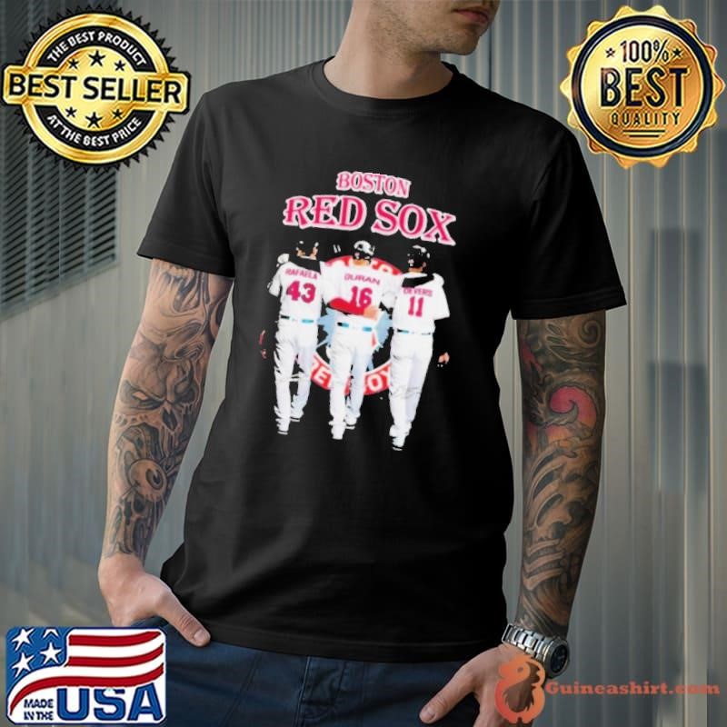 Boston Red Sox Ceddanne Rafaela Rafael Devers And Jarren Duran Signatures Shirt