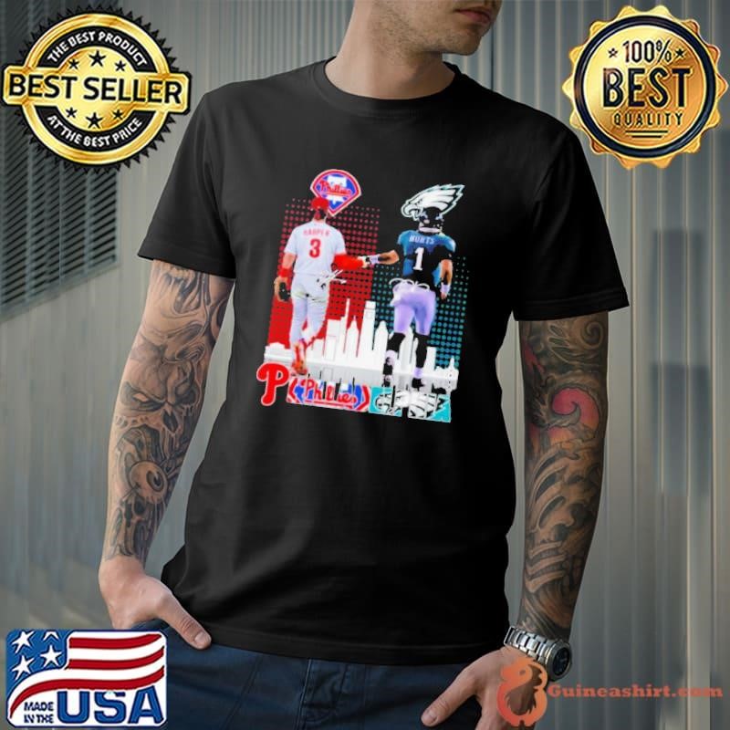 Bryce Harper and Jalen Hurts Philadelphia Sports Teams 2025 Shirt