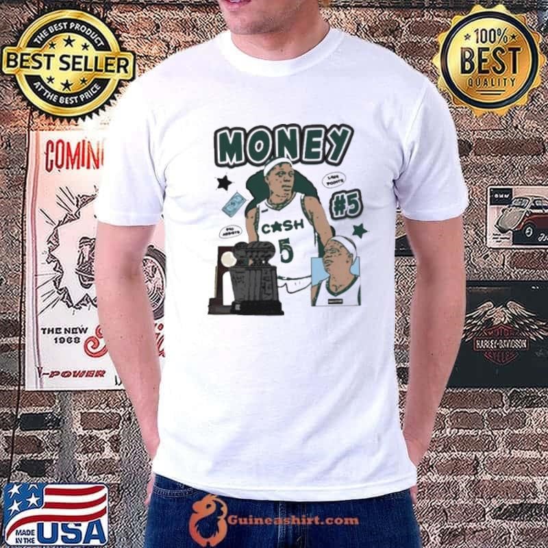 Cassius Winston Money Cash 5 1969 Points 890 Assists shirt