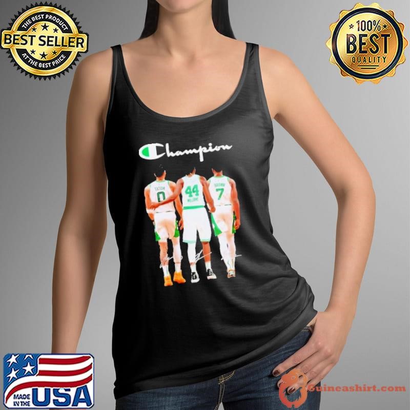 Champion Jayson Tatum Jaylen Brown And Robert Williams III Boston Celtics Signatures Shirt