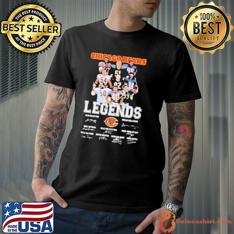 Chicago Bears The Legends Players Signatures shirt