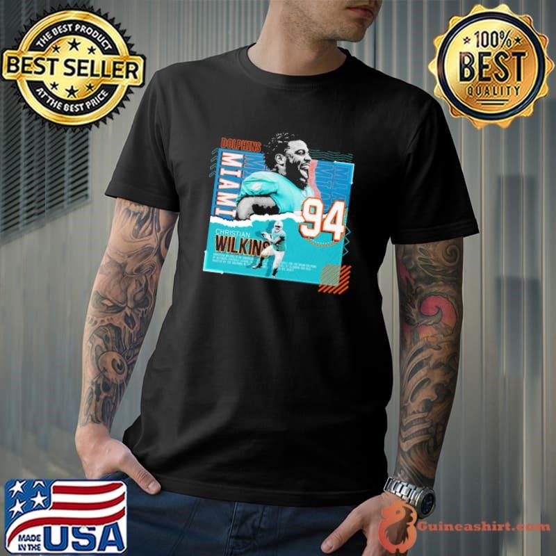 Christian wilkins American football defensive tackle Las Vegas Raiders T-Shirt