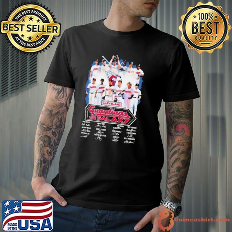 Cleveland Guardians Of The Galaxy Signatures shirt