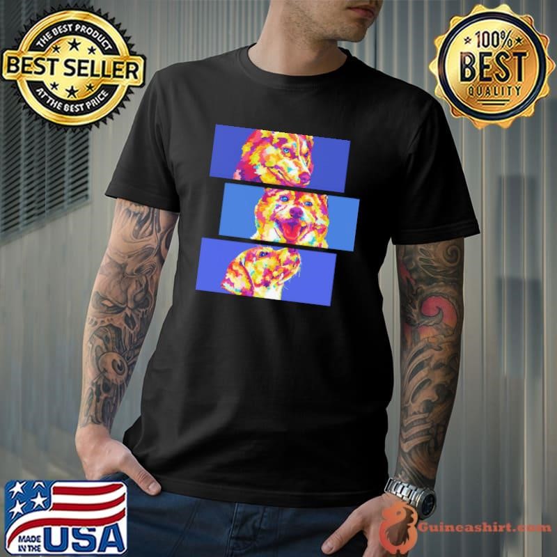 Colorful Dog Art Shirt