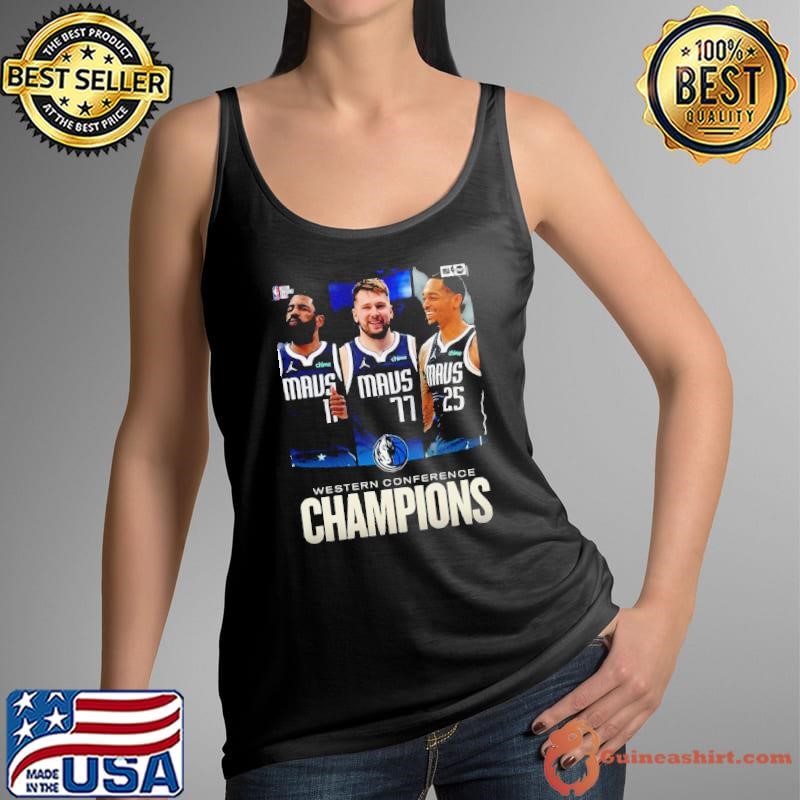 Congrats Dallas Mavericks NBA Finals 2024 Champions Western Conference Locker Room Tank Top