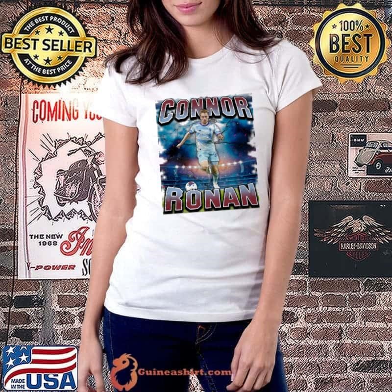 Connor Ronan professional footballer midfielder Major League Soccer T-Shirt