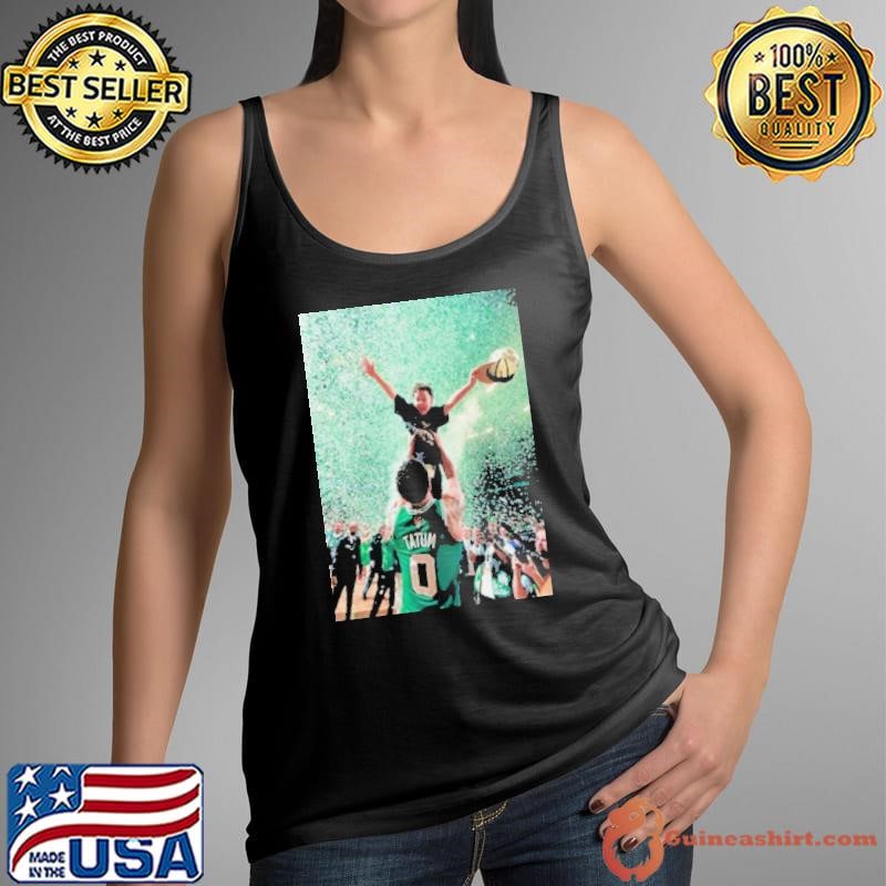 Core Memory Jayson Tatum And His Son Jayson Tatum Jr Celebrate The 2024 NBA Final Champions Poster Shirt