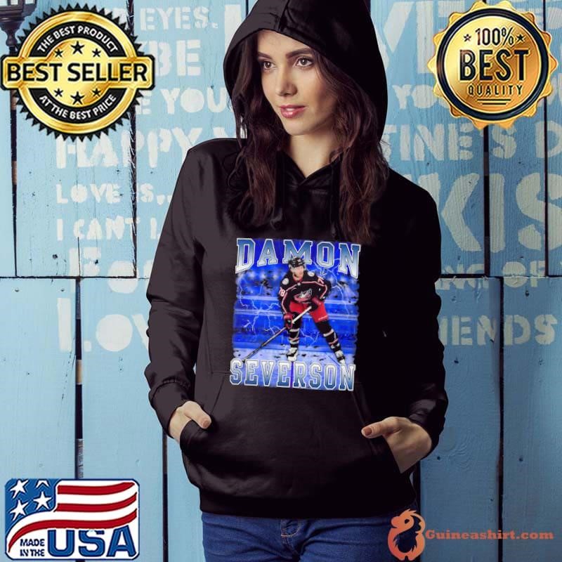 Damon Severson Canadian professional ice hockey defenceman Columbus Blue Jackets Hoodie